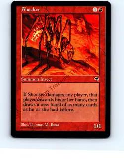 Shocker #204 Rare Tempest MTG LP Exc+/NM - Image 1