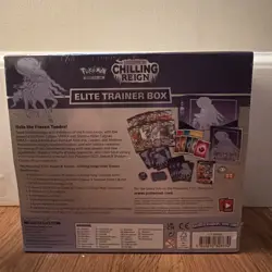 Pokemon TCG Sword & Shield Chilling Reign Elite Trainer Box ETB Sealed New - Image 2