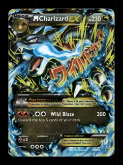 2014 Pokemon XY Flashfire M Charizard EX #69 - Image 1