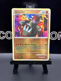 Groudon - Call of Legends 6/95 singles, reverse holo - Rare - Pokemon TCG MP - Image 2