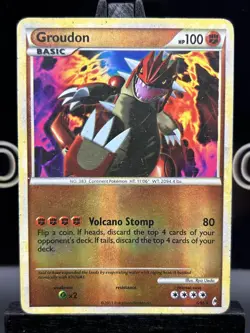 Groudon - Call of Legends 6/95 singles, reverse holo - Rare - Pokemon TCG MP - Image 3