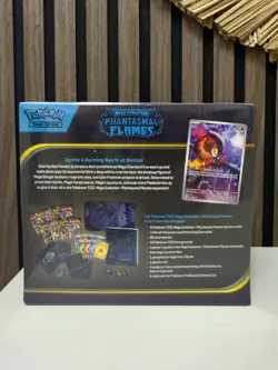 New Sealed Pokemon TCG: Mega Evolution Phantasmal Flames Elite Trainer Box ETB - Image 3
