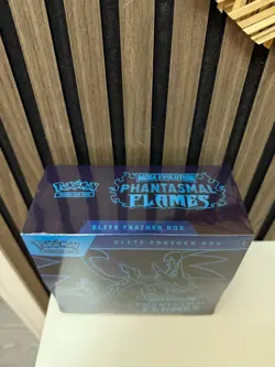New Sealed Pokemon TCG: Mega Evolution Phantasmal Flames Elite Trainer Box ETB - Image 5