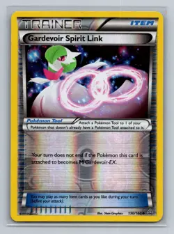 Pokemon XY - Primal Clash #130/160 Gardevoir Spirit Link Reverse Holo Uncommon - Image 1