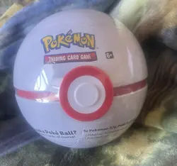 Pokemon TCG PokeBall Tin 3 Booster Packs + Pokemon Coin - Image 1