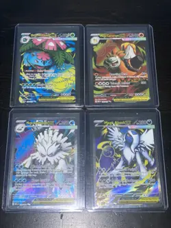 Pokemon ME01: Mega Evolutions Ultra Rare Lot of 4 - Venusaur Absol - Image 1