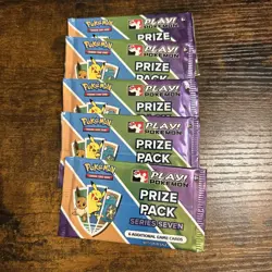 Pokemon Series 7 Prize Pack SEALED 5 Packs - Image 1