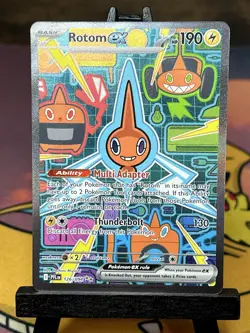 Pokemon TCG Rotom ex 126/094 Phantasmal Flames Special Illustration Rare NM/MINT - Image 1
