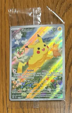 SEALED Pokemon TCG Pikachu Black Star Promo 88 Near Mint - Image 1