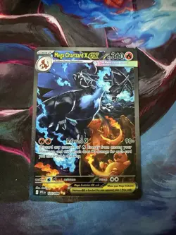 Mega Charizard X EX SIR 125/094 (English) Phantasmal Flames Pokemon TCG NM - Image 1
