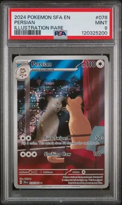 PERSIAN 078/064 POKEMON SFA EN-SHROUDED FABLE #078 ILLUSTRATION RARE - Image 1
