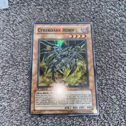 Cyberdark Horn cdip-en001 1st Edition (NM) Super Rare Yu-Gi-Oh! Wow look - Image 1
