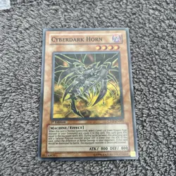 Cyberdark Horn cdip-en001 1st Edition (NM) Super Rare Yu-Gi-Oh! Wow look - Image 2