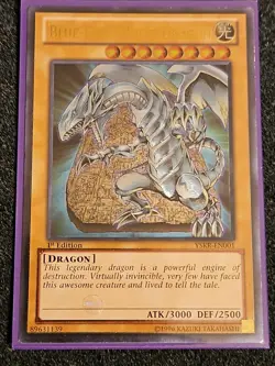 Blue-Eyes White Dragon - YSKR-EN001 - Ultimate Rare - 1st Edition NM YuGiOh! - Image 1
