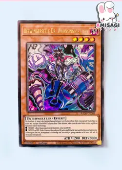 Yu-Gi-Oh! - Karte Bezwingerseele Dr. Wahnsinnige Liebe - RA04-DE045 TCG Deutsch - Image 1