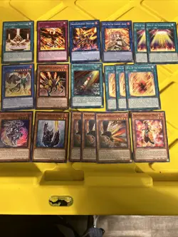 YUGIOH! SALAMANGREAT DECK CORE YUGIOH VRAINS ANIME SOULBURNER - Image 1