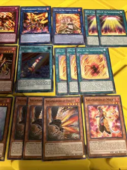 YUGIOH! SALAMANGREAT DECK CORE YUGIOH VRAINS ANIME SOULBURNER - Image 3