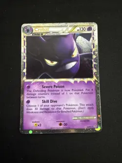 Crobat Prime Unleashed Holo Ultra Rare Card 84/95 - Image 1