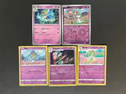 Gallade Holo+Kirlia (x2)+Ralts (x2/1 RevHOLO) 5-card lot - ships PWE - Image 1