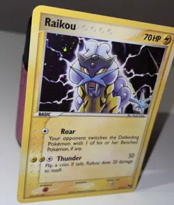 Raikou 3/17 POP Series Holo Rare LP Pokemon Card Series 2 Vintage 2006 - Image 3