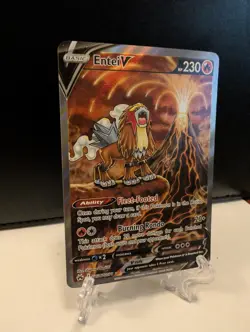 Entei v GG36/GG70 Crown Zenith: Galarian Gallery Ultra Rare Holo Card - Image 2