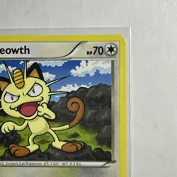 Meowth 74/124 Regular Non-Holo Card XY Fates Collide Pokemon TCG LP - Image 4