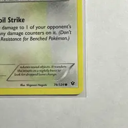 Meowth 74/124 Regular Non-Holo Card XY Fates Collide Pokemon TCG LP - Image 5