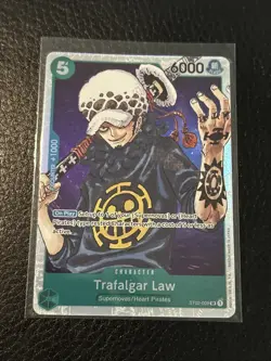 Trafalgar D. Law ST02-009 SR Start Deck One Piece Card Game NM - Image 1
