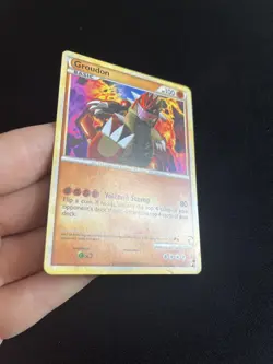 Groudon 6/95 LP Non Holo Rare Pokemon Card Vintage Call Of Legends - Image 3
