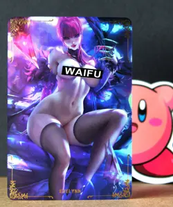 ACG VERY Sexy Card - K/DA Evelynn - League of Legends sexy waifu boobs V-V - Image 1