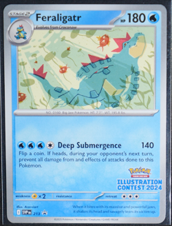 Feraligatr - (Illustration Contest 2024) Promo SV: Scarlet & Violet Promo Cards - Image 1