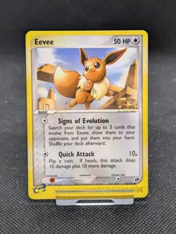 Pokemon Cards Eevee 63/100 Non Holo EX Sandstorm NM/M - Image 1