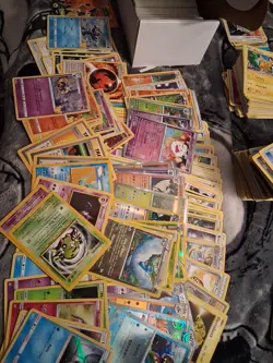 Pokemon TCG 450+ Bulk Card Lot - Vintage, C/UC, Rare, Holos, etc. 1999-24 -59 - Image 1