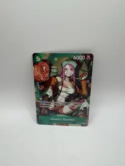 One Piece Card Game TCG Jewelry Bonney OP07-026 Alt Art NM Condition - Image 1