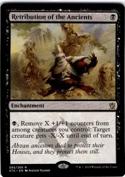 MTG Retribution of the Ancients Khans of Tarkir Rare #85 - Image 1