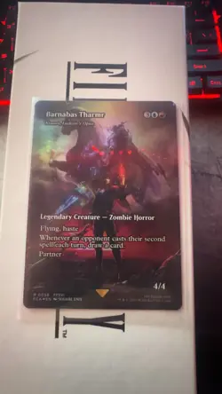NM Borderless Foil Barnabas Tharmr, Final Fantasy Magic the Gathering 056 - Image 1