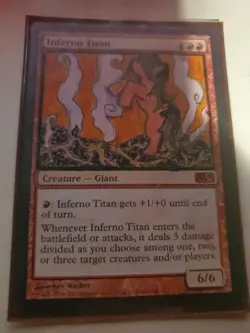 MTG Inferno Titan M11 Hand Painted My Little Pony Alter - Image 2