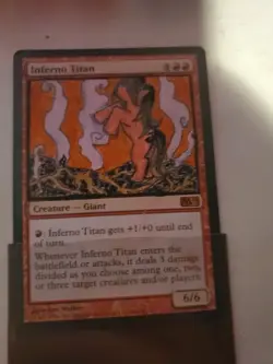 MTG Inferno Titan M11 Hand Painted My Little Pony Alter - Image 3