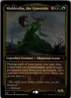 Muldrotha, the Gravetide (Foil Etched) Commander Legends NM Foil - Image 1
