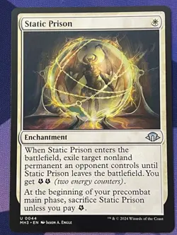 MTG Magic: The Gathering: Static Prison #0044 Modern Horizons 3 MH3 NM - Image 1