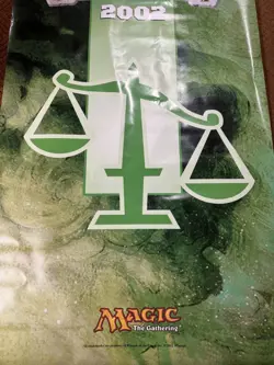 Judgement 2002 Magic: The Gathering Hanging Wall Scroll Poster promo MTG RARE - Image 3