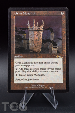 Grim Monolith: 1999 Magic the Gathering - Urza's Legacy Regular - Image 1