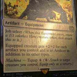 Machinist's Arsenal - Prerelease Foil Stamped Promo - Final Fantasy MTG - Image 3