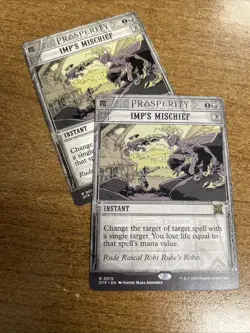 Imp's Mischief Outlaws of Thunder Junction: Breaking News Regular NM-M Unplayed - Image 1