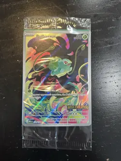Pokemon Bulbasaur 133/132 English Mega Evolution Stamped SEALED - Image 1