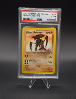 PSA 4 VG-EX Shining Kabutops Neo Destiny Holo Secret Rare Pokemon Card 108/105 - Image 1