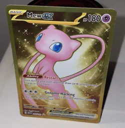 Mew ex 205/165 Gold Hyper Rare Holo Scarlet & Violet 151 Pokemon NM 2023 #2 - Image 1