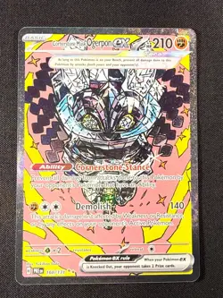 Pokemon TCG Ogerpon EX 160/131 Prismatic Evolutions Special Illustration Rare NM - Image 1