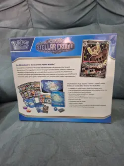 ??SEALED?? Pokemon Center Stellar Crown Elite Trainer Box ETB Booster Box DMG - Image 5