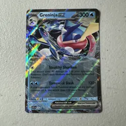 Greninja ex - SVP054 Black Star Promo Pokemon - NM/MINT - Image 1